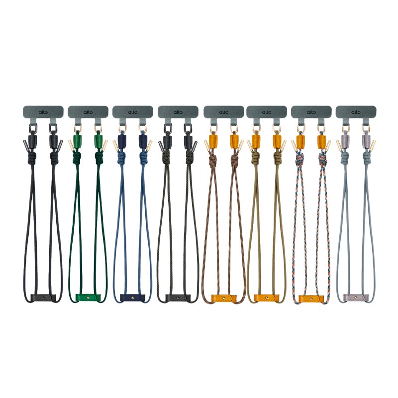 Alto 手機 掛繩 夾片 轉接片4mm 尼龍 掛繩組 時尚多色 皮革 適用 iPhone 15 14 13-細節圖2