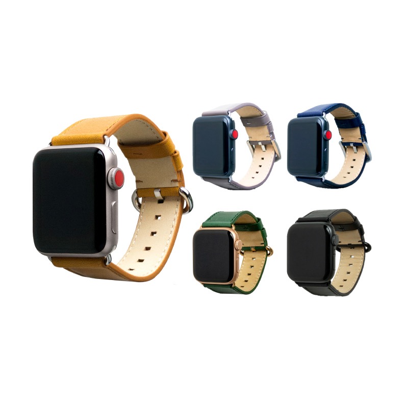 Alto 質感 皮革 智慧型 手錶 錶帶 Apple Watch 38 40 41 45 49 mm-細節圖2