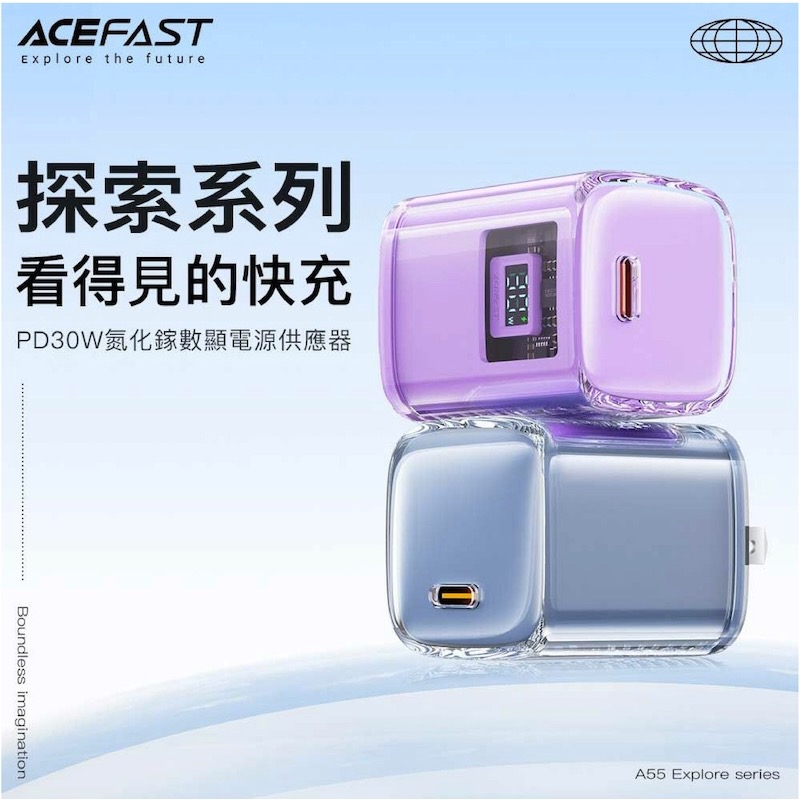 ACEFAST 30W 氮化鎵 電源供應器 快充頭 充電器 Type C A iPhone 15 14 13-細節圖3