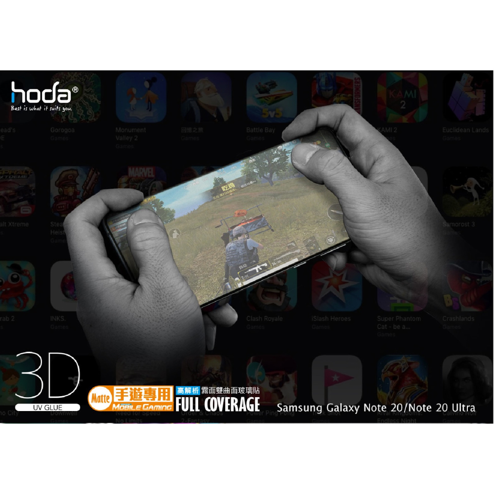 hoda 3D 霧面 滿版 玻璃貼 螢幕貼 保護貼 適 華為 HUAWEI P40 Pro-細節圖6