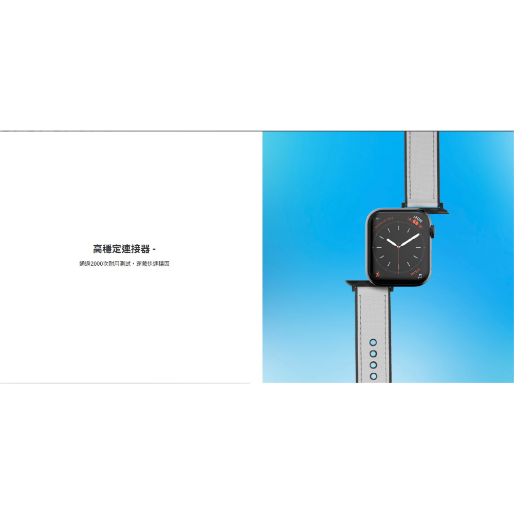 JTLEGEND JTL Matrix 智慧 手錶帶 防潑水錶帶 Apple Watch 42 44 45 49 mm-細節圖4