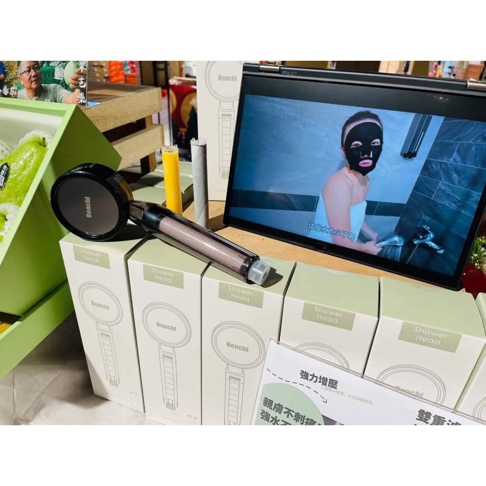 Benchi 淨膚 美肌 增壓過濾 蓮蓬頭 花灑 除垢 除氯 沐浴 淋浴-細節圖7
