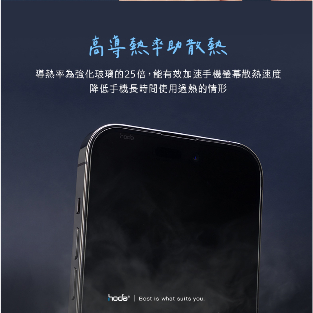 Hoda 藍寶石 抗藍光 德國萊茵 9H 玻璃貼 保護貼 螢幕貼 適用 iPhone 15 Plus Pro Max-細節圖7