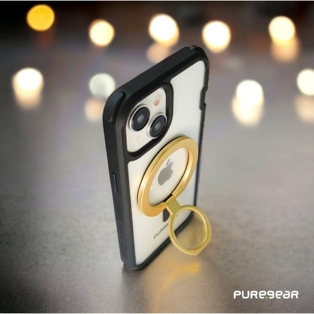 puregear 普格爾 鋅合金 磁吸 指環 支架 手機架 支援 MagSafe 適用 iPhone 15 14 13-細節圖5