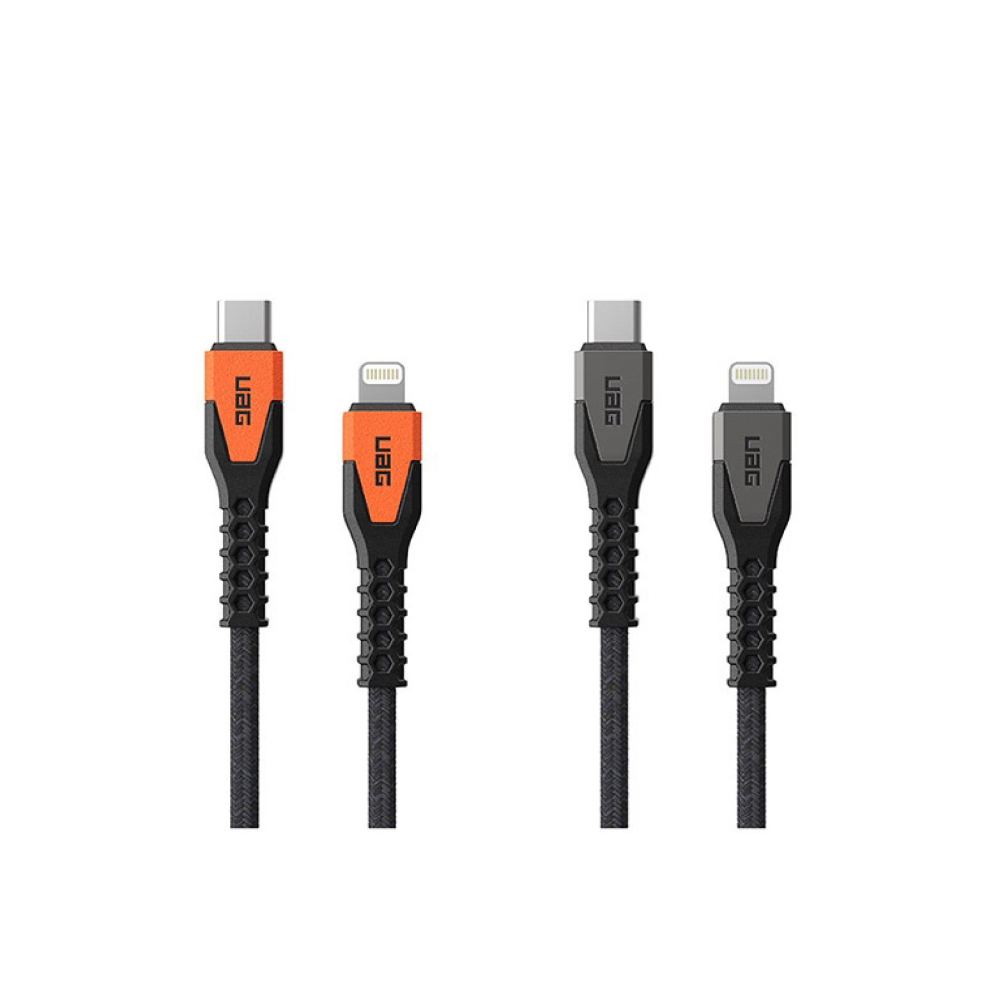 UAG 超耐折 USB Type C to Lightning 充電線 傳輸線 快充線 iPhone 14 13 12-細節圖2