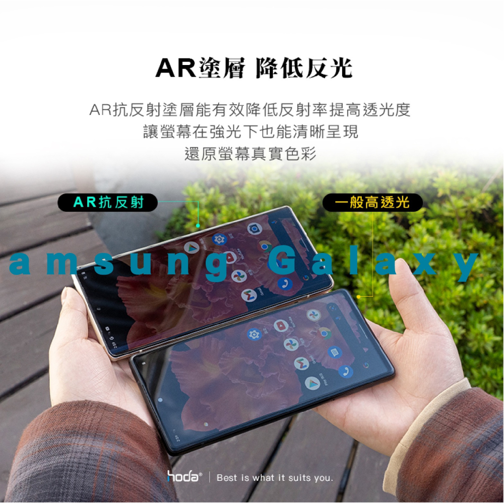 hoda AR 9H 抗反射 玻璃貼 螢幕貼 保護貼 適用 Samsung S24 Plus s24+ Ultra-細節圖4