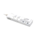 POLYWELL 65W USB Type C A 快充 電源線 延長線 3切4座 氮化鎵 GaN 自動斷電 過載保護-規格圖11