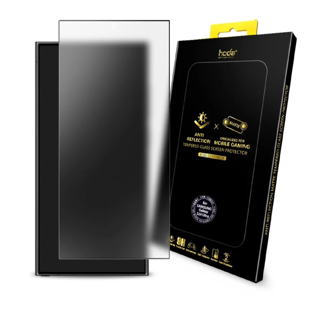 hoda AR 抗反射 霧面 磨砂 9H 玻璃貼 保護貼 螢幕貼 適 Samsung S24 Ultra-細節圖2