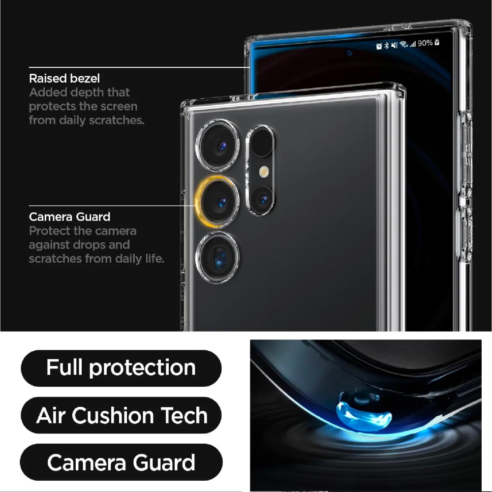 Spigen SGP Ultra Hybrid S 立架 支架防摔殼 保護殼 手機殼 Galaxy S24 Ultra-細節圖7