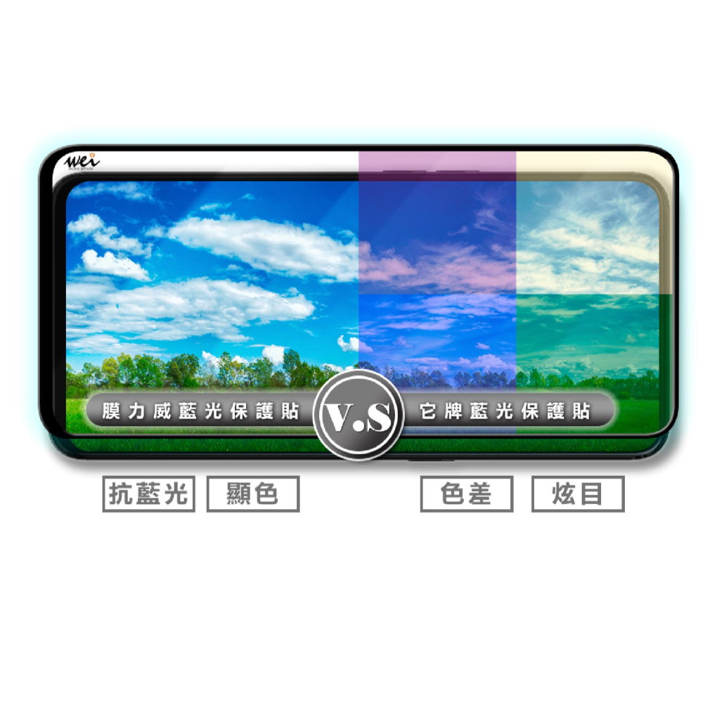 膜力威 滿版 2.5D 抗藍光 手機 保護貼 螢幕貼 玻璃貼 防刮貼 適用 OPPO A38-細節圖8