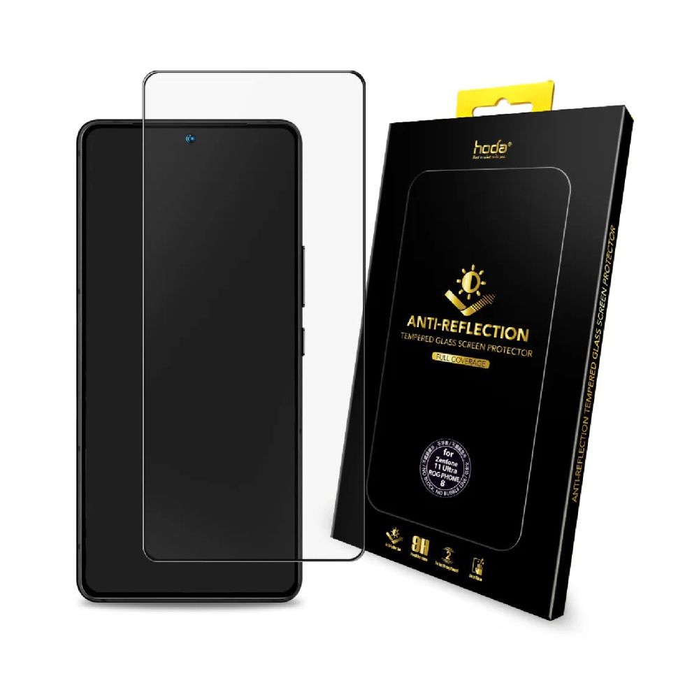 hoda 9H AR 抗反射 亮面 玻璃貼 保護貼 螢幕貼 適 ASUS Zenfone 11 Ultra-細節圖2