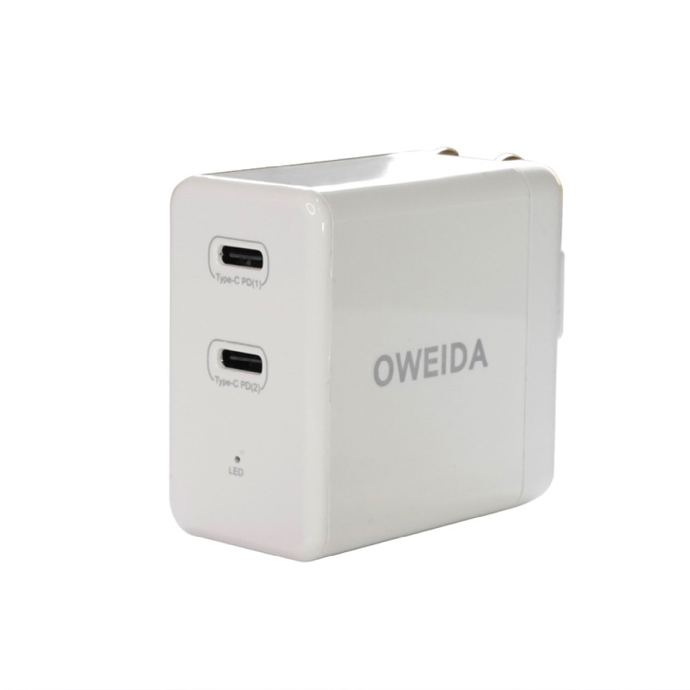 Oweida GaN 氮化鎵 50W Type C PD 充電頭 充電器 適 iPhone 15 14 13 S24-細節圖2