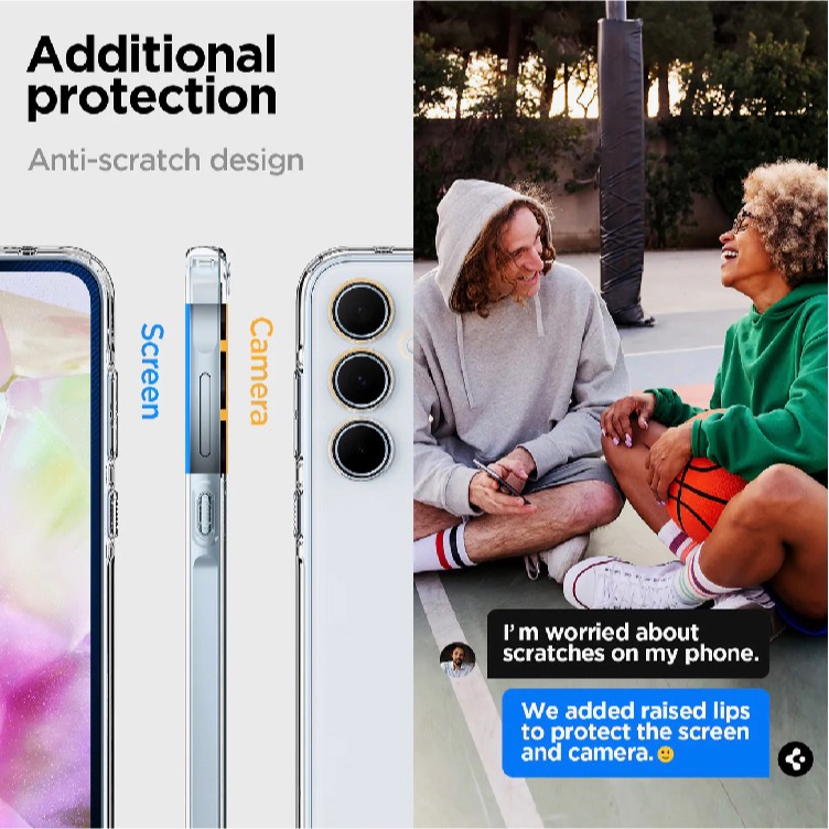 Spigen Ultra Hybrid 防摔殼 保護殼 手機殼 透明殼 適 Galaxy A35 5G-細節圖7