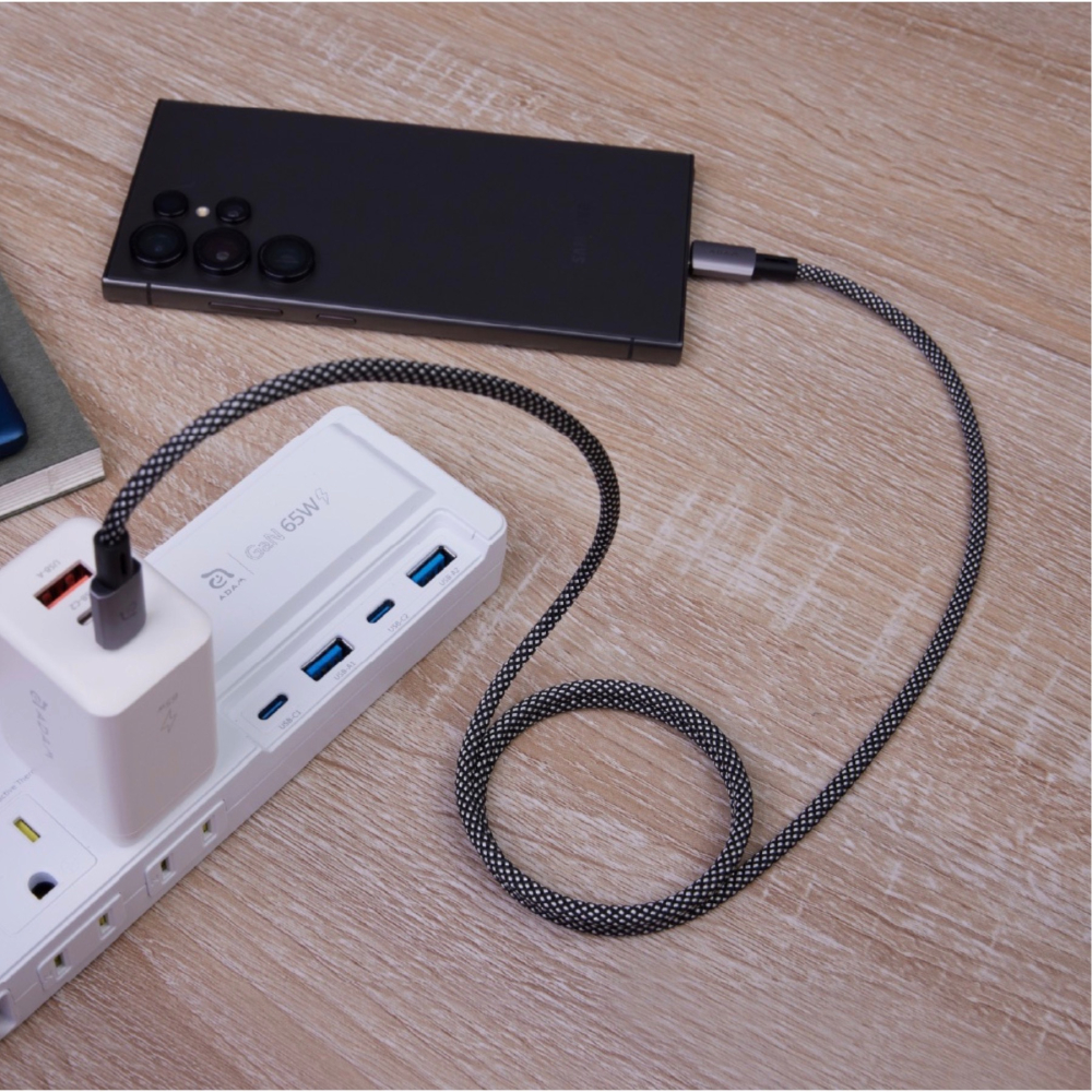 ADAM 亞果元素 USB-C to C 60W 磁吸 充電線 傳輸線 iPhone 15 Plus Pro Max-細節圖7