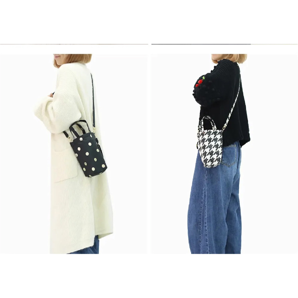 Airy 時尚 飲料袋 收納袋 手提袋 小包包 側背包 手提包 適 冰霸杯 保溫杯 環保杯 水壺-細節圖5