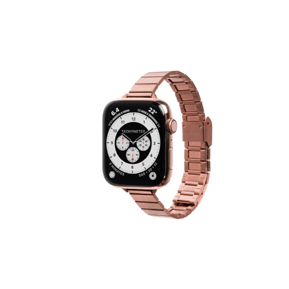 LAUT 時尚 不銹鋼 錶帶 適 Apple Watch 38 40 41 42 44 45 49 mm-規格圖11