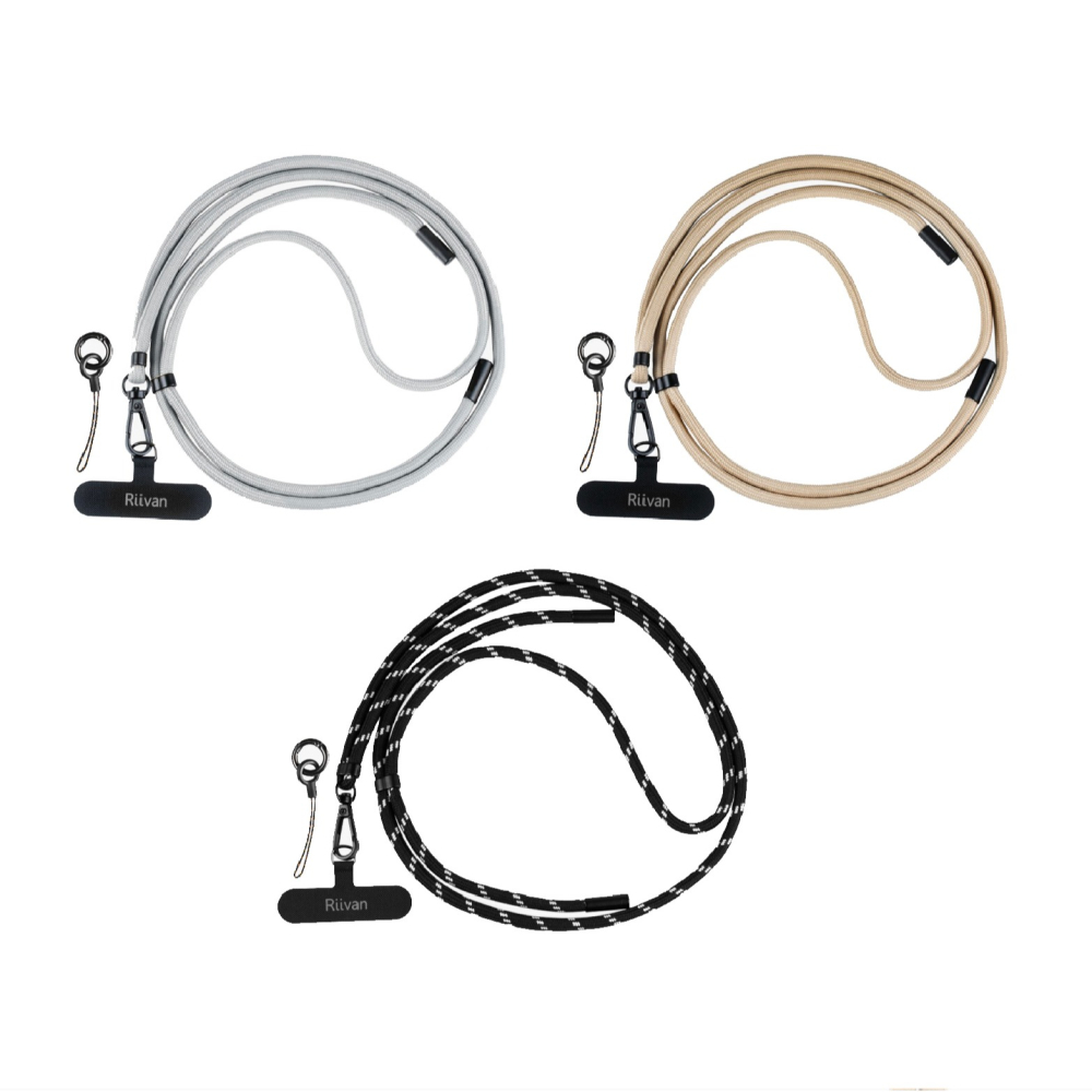 Riivan 手機 掛繩 吊繩 揹繩 附 掛片 轉接片 連接片 適 iPhone 15 14 S24-細節圖2