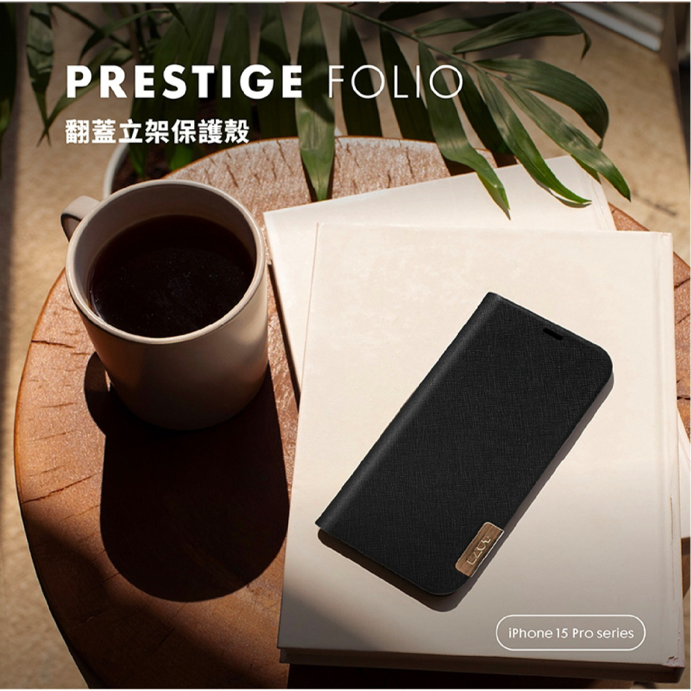 LAUT 萊德 翻蓋 立架 手機殼 保護殼 防摔殼 適 iPhone 15 Plus Pro Max-細節圖4