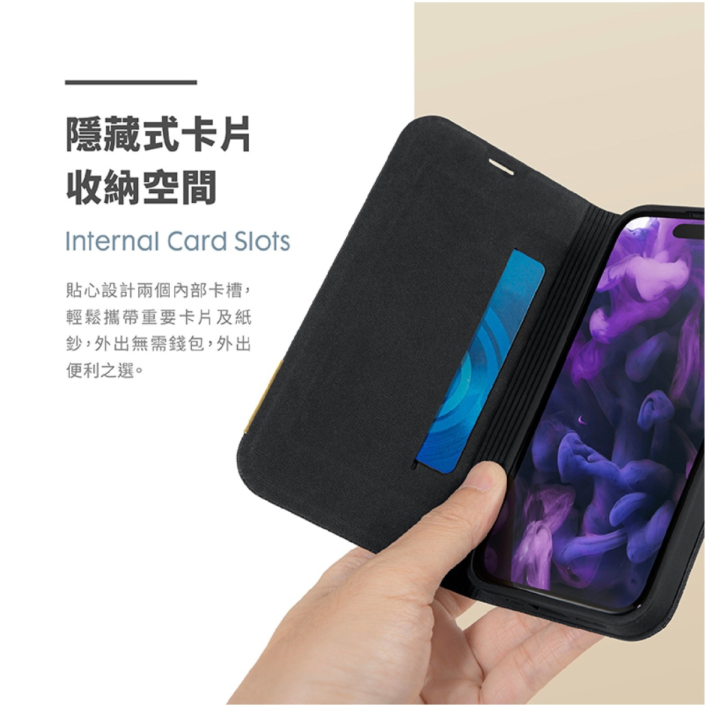 LAUT 萊德 翻蓋 立架 手機殼 保護殼 防摔殼 適 iPhone 15 Plus Pro Max-細節圖7