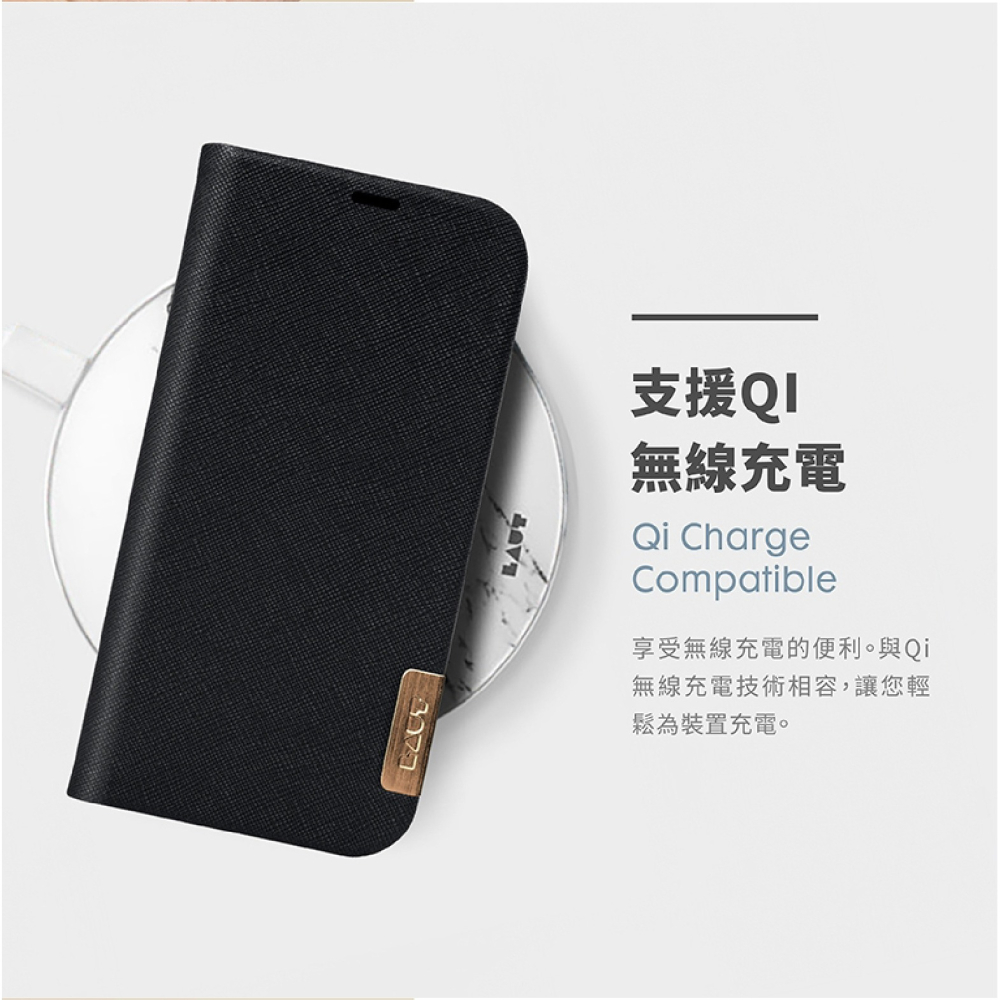 LAUT 萊德 翻蓋 立架 手機殼 保護殼 防摔殼 適 iPhone 15 Plus Pro Max-細節圖9