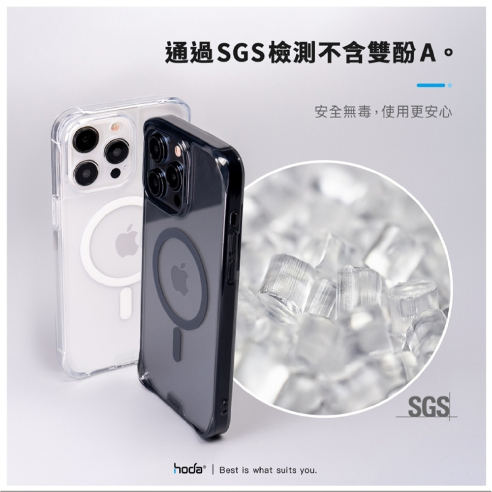 Hoda 三麗鷗 晶石 玻璃 背蓋 透明 MagSafe 手機殼 保護殼 iPhone 15 Plus Pro Max-細節圖5