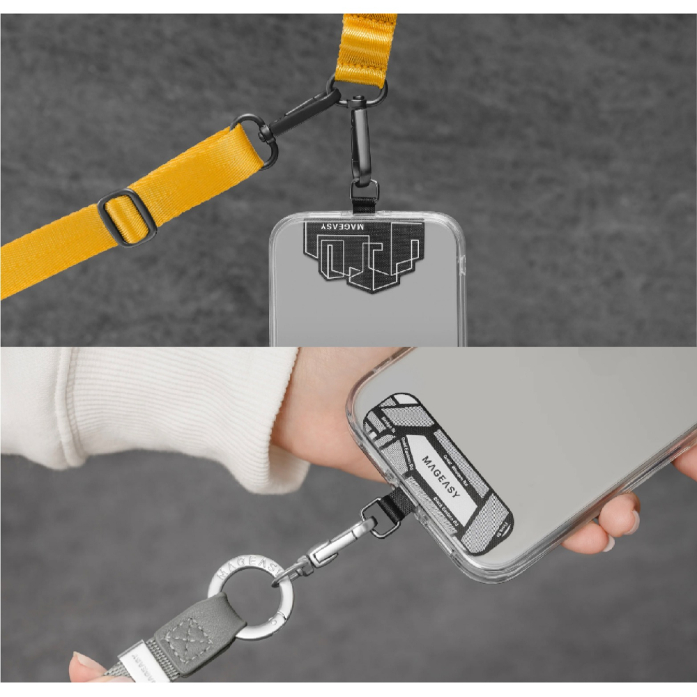 MAGEASY 手機 夾片 掛繩 夾片 連接片 轉接片 適 iOS Android-細節圖7