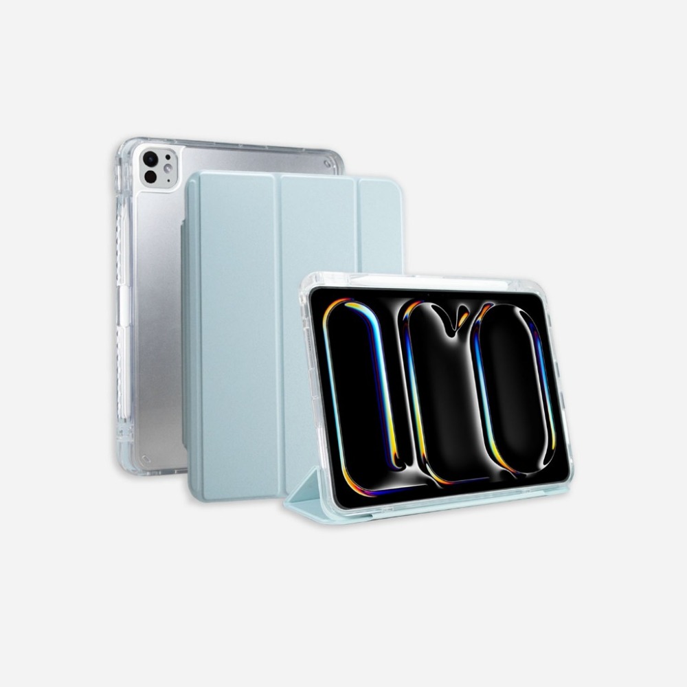 DAPAD 兩用 可拆式 平板保護殼 透明保護殼 適  2024 iPad Air Pro 11 13 吋-規格圖11