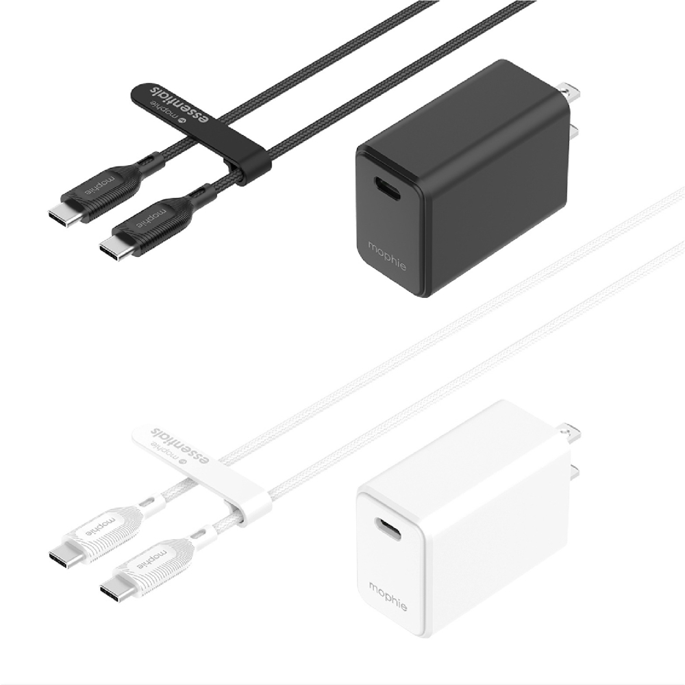 mophie 30W 電源 供應器 充電器 USB-C to C 傳輸線 充電線 適 iPhone 15 14 13-細節圖2