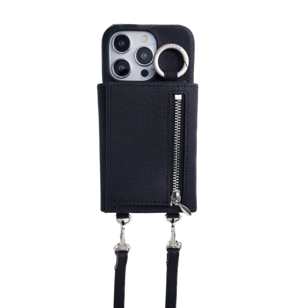puregear 皮革 錢包 掛繩 揹繩 手機殼 適 iPhone 12 13 14 15-規格圖10