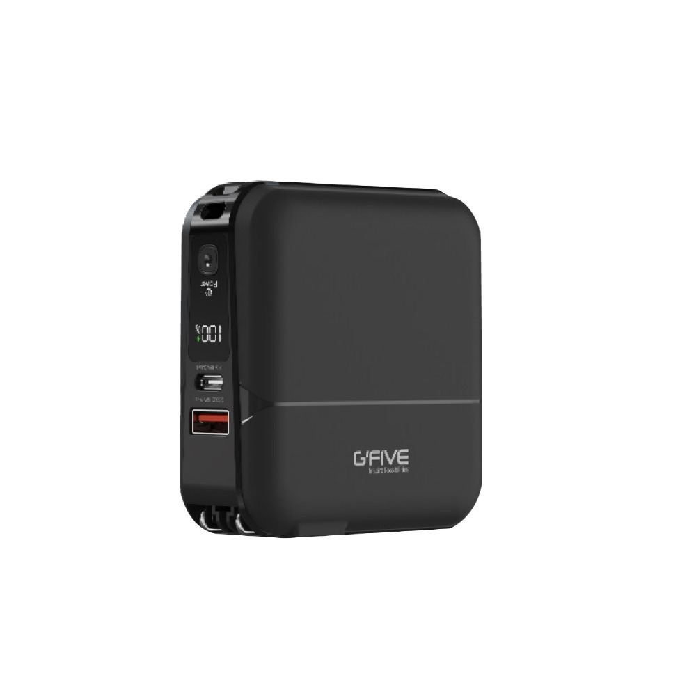 MOBIA 基伍 勁量 多功能 GPW10P 行動電源 快充電源 15000mAh AC 充電 自帶線-規格圖8