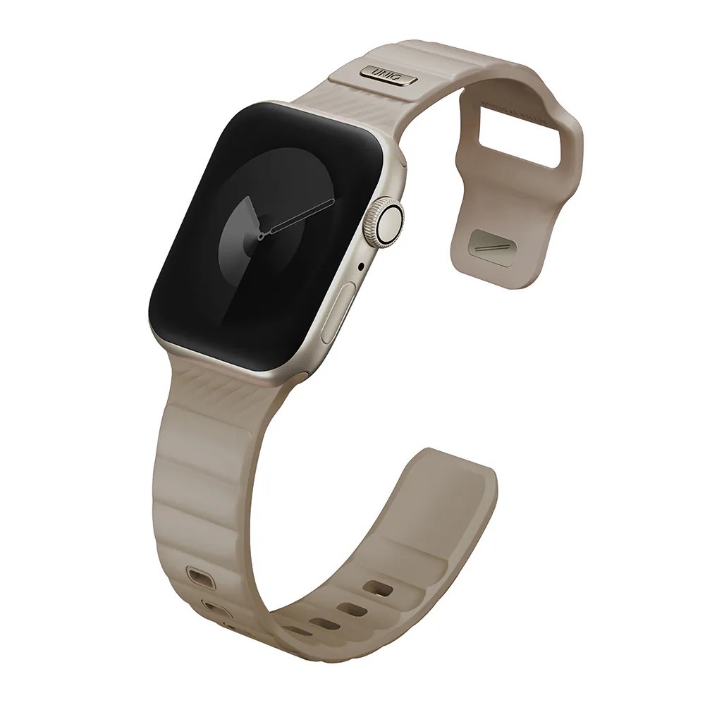 UNIQ Stride 橡膠 不鏽鋼 錶帶 適 Apple Watch 38 40 41 42 44 45 49 mm-規格圖6