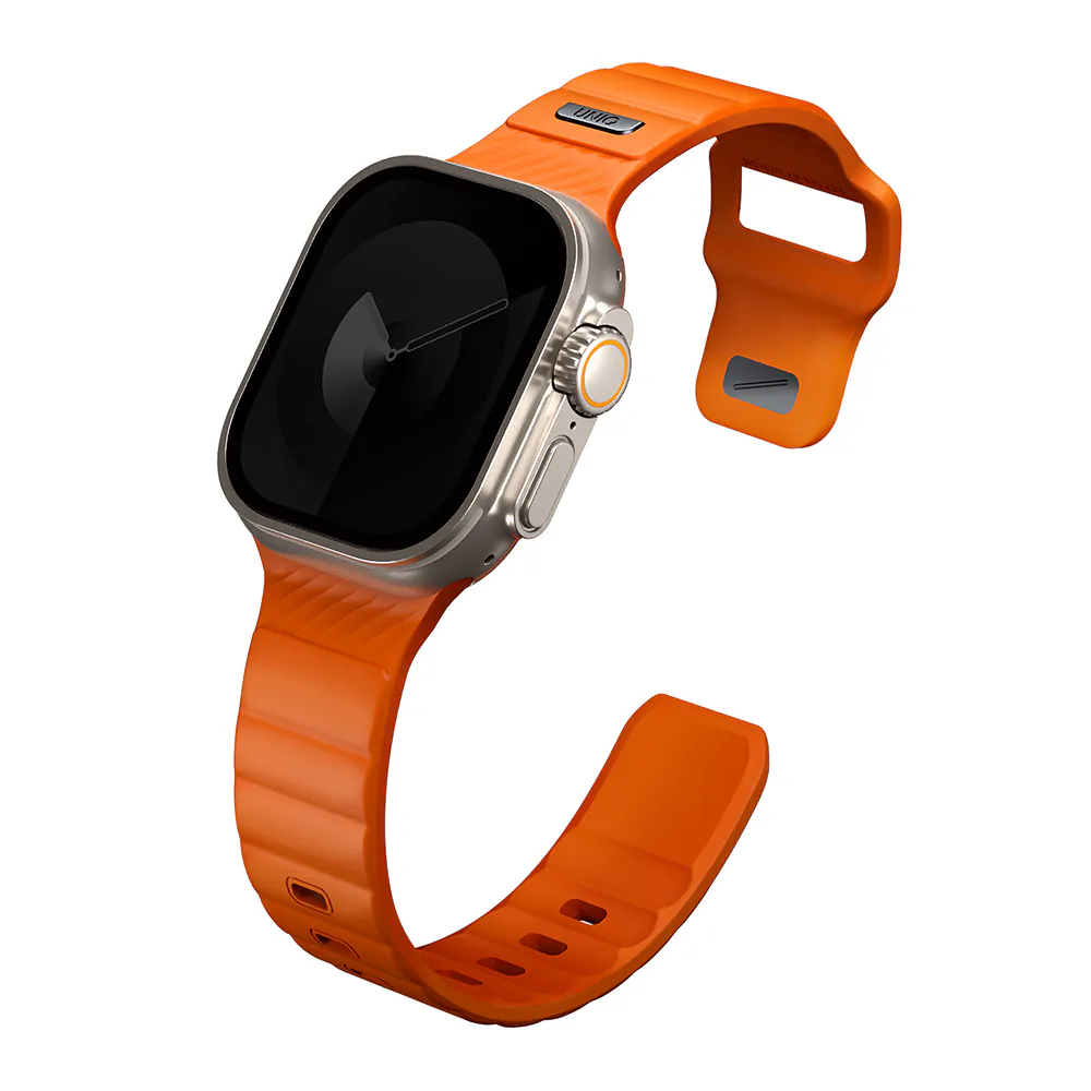 UNIQ Stride 橡膠 不鏽鋼 錶帶 適 Apple Watch 38 40 41 42 44 45 49 mm-規格圖6