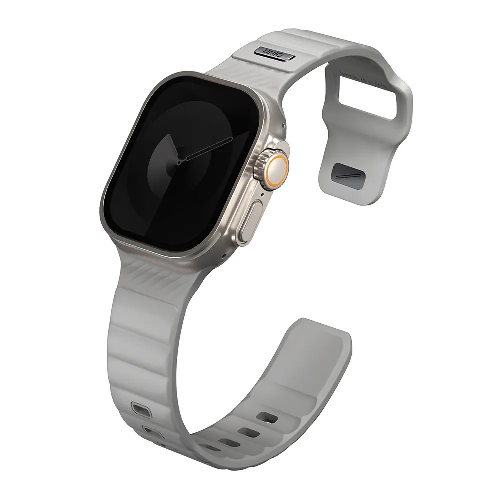 UNIQ Stride 橡膠 不鏽鋼 錶帶 適 Apple Watch 38 40 41 42 44 45 49 mm-規格圖6