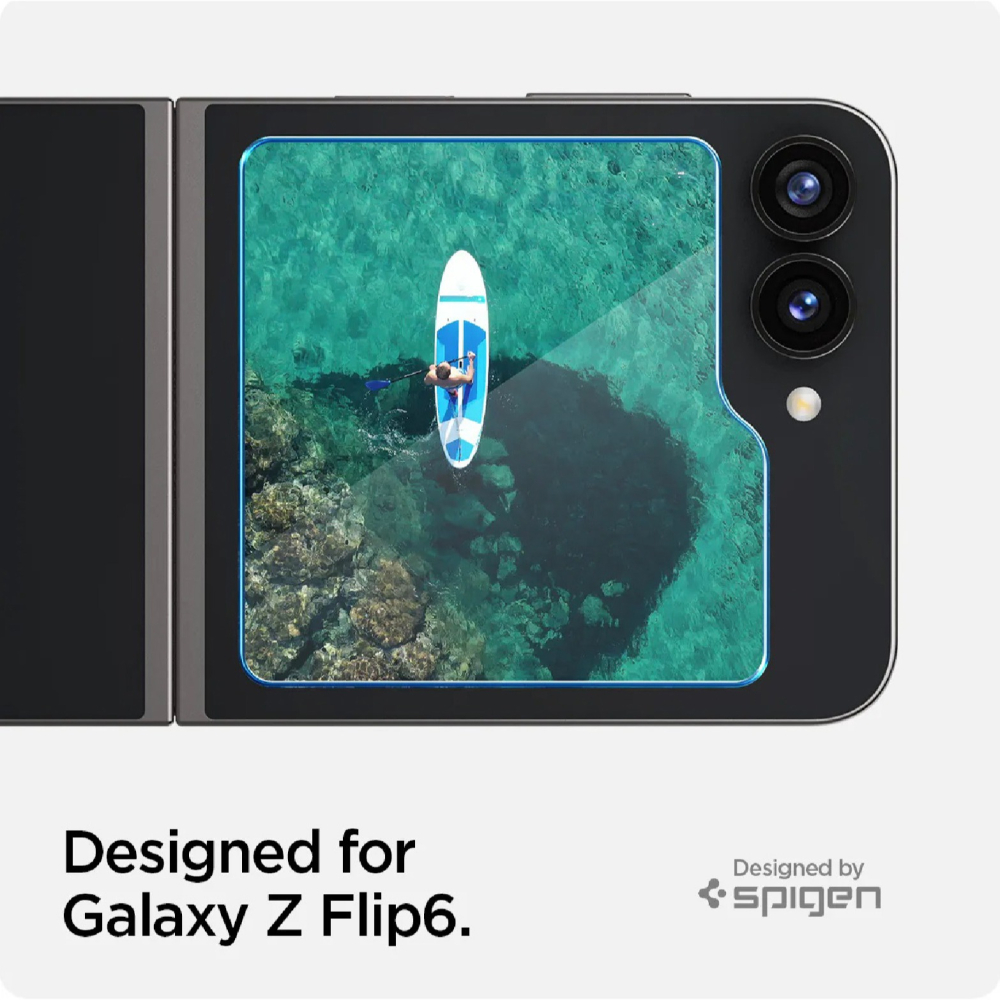 Spigen SGP 9H 含快貼板 玻璃貼 保護貼 手機貼 適 galaxy Z Flip 6 Flip6-細節圖3