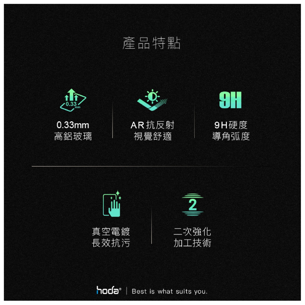 hoda AR 抗反射 抗UV 9H 玻璃貼 保護貼 螢幕貼 適 Gogoro Pulse-細節圖3