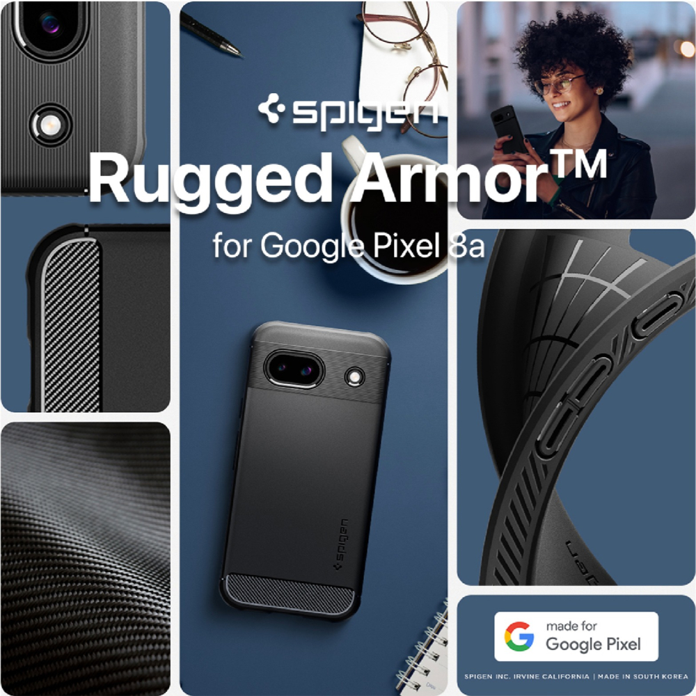 Spigen SGP Rugged Armor 軍規 防摔殼 保護殼 手機殼 適 Google Pixel 8a-細節圖3