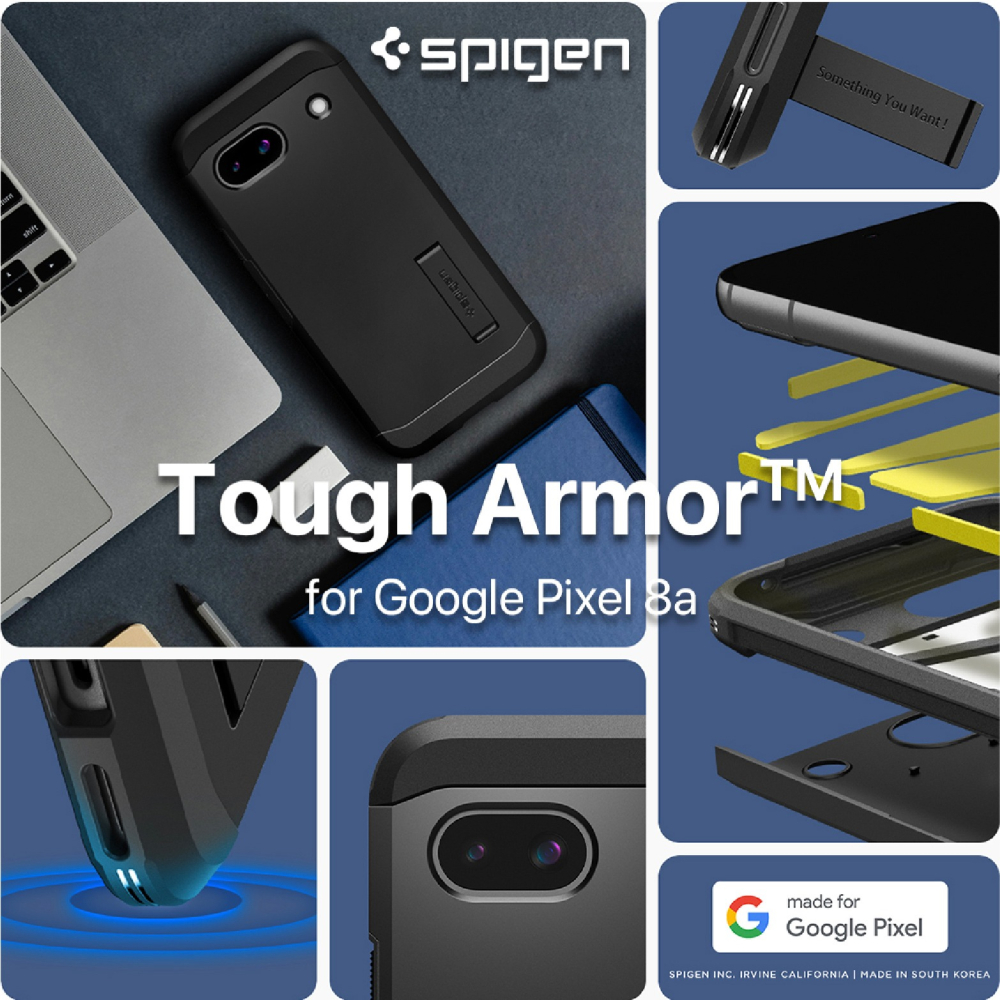 Spigen SGP Tough Armor 軍規 防摔殼 保護殼 手機殼 適 Google Pixel 8a-細節圖3