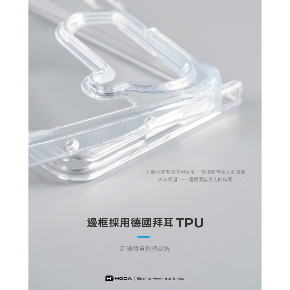 hoda 晶石 玻璃 軍規 全透明 防摔殼 保護殼 適 Samsung Z Fold6 Fold 6-細節圖8