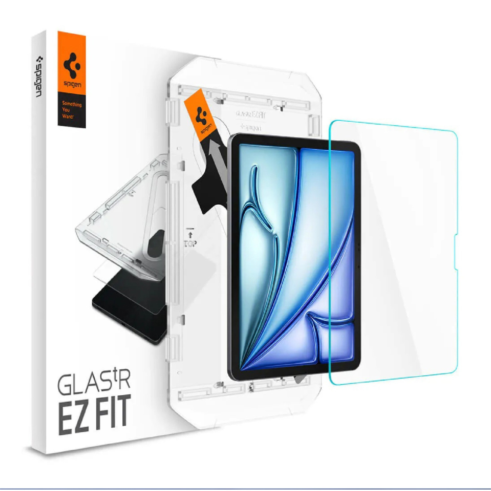 Spigen Glas.tR EZ Fit 玻璃貼 保護貼 螢幕貼 含快貼板  iPad Air 11 吋 2024-細節圖2