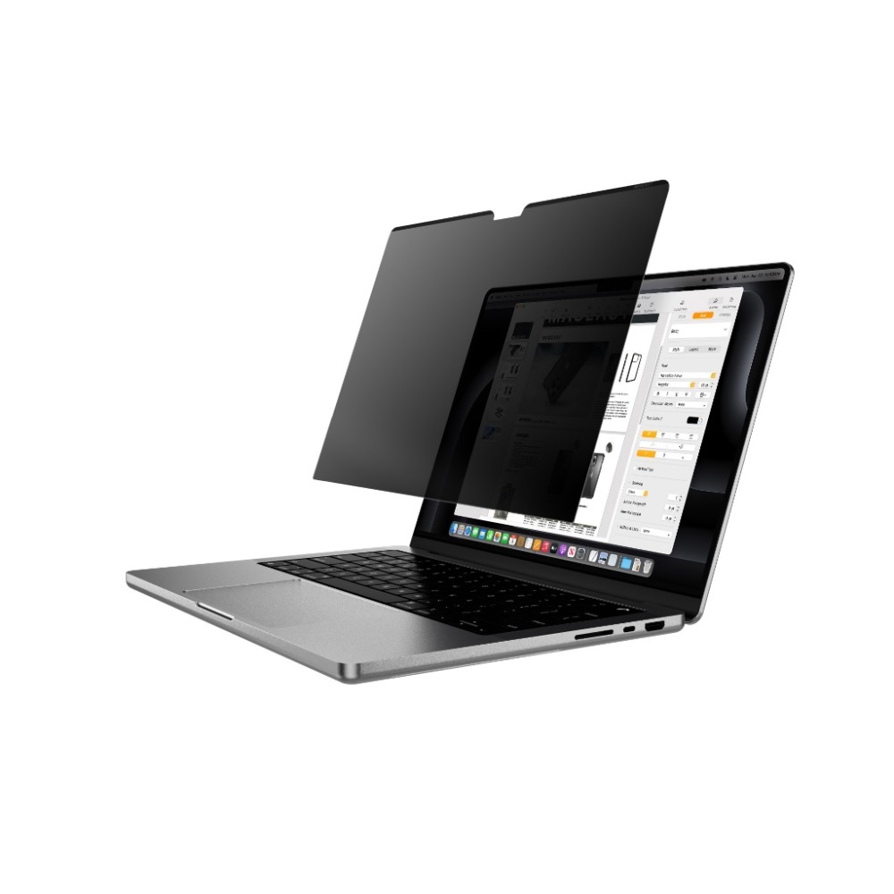 MAGEASY Privacy 磁吸式 防窺膜 保護膜 MacBook Air Pro 13 13.6 14 16 吋-規格圖11