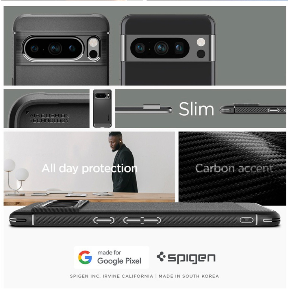 Spigen SGP Rugged Armor 手機殼 防摔殼 保護殼 適 Google Pixel 9 Pro XL-細節圖8
