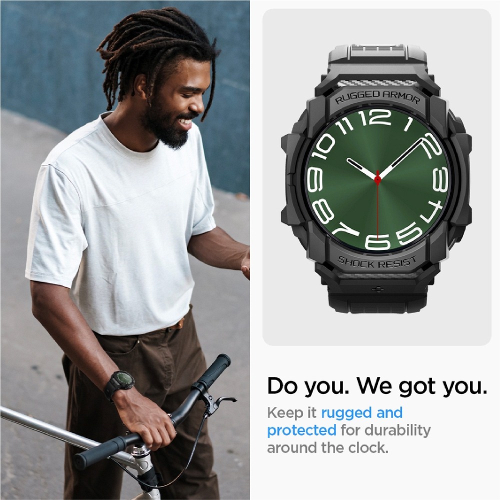 Spigen SGP Rugged Armor Pro 錶帶 防摔殼 保護殼 Galaxy Watch Ultra 7-細節圖3