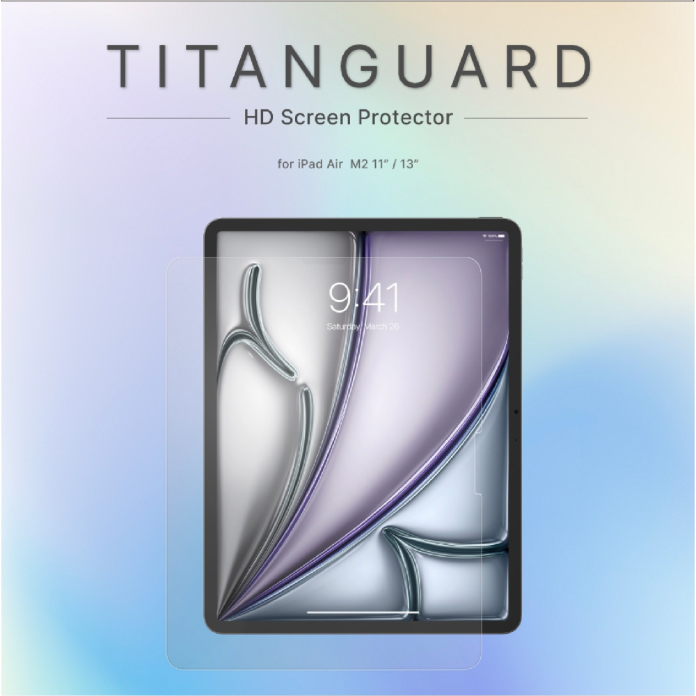 JTLEGEND 9H 鋼化 保護貼 平板貼 適 2024 iPad Air 6 Pro 11 13 吋-細節圖3