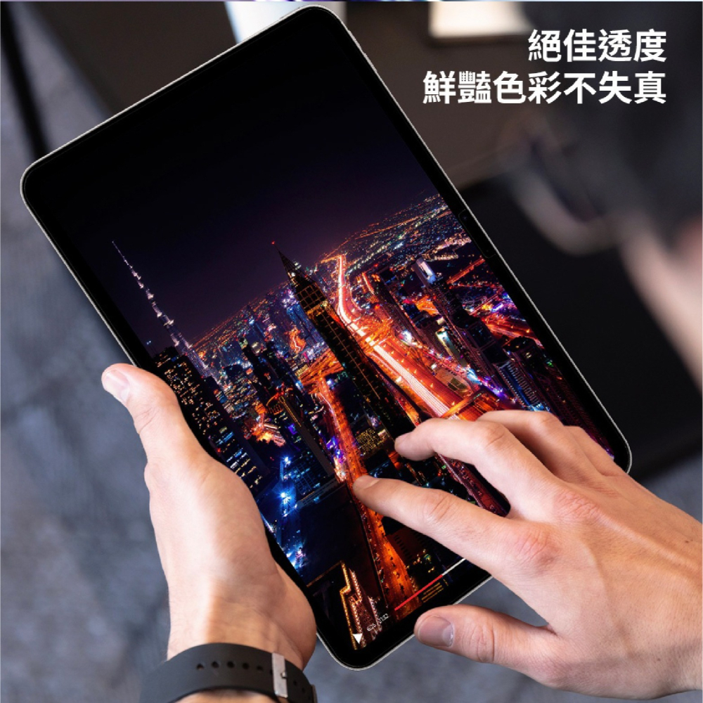 JTLEGEND 9H 鋼化 保護貼 平板貼 適 2024 iPad Air 6 Pro 11 13 吋-細節圖9