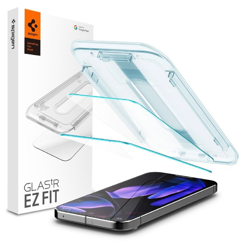 Spigen SGP Glas.Fit 9H 玻璃貼 含快貼板 2入 Google Pixel 9 Pro XL-細節圖2