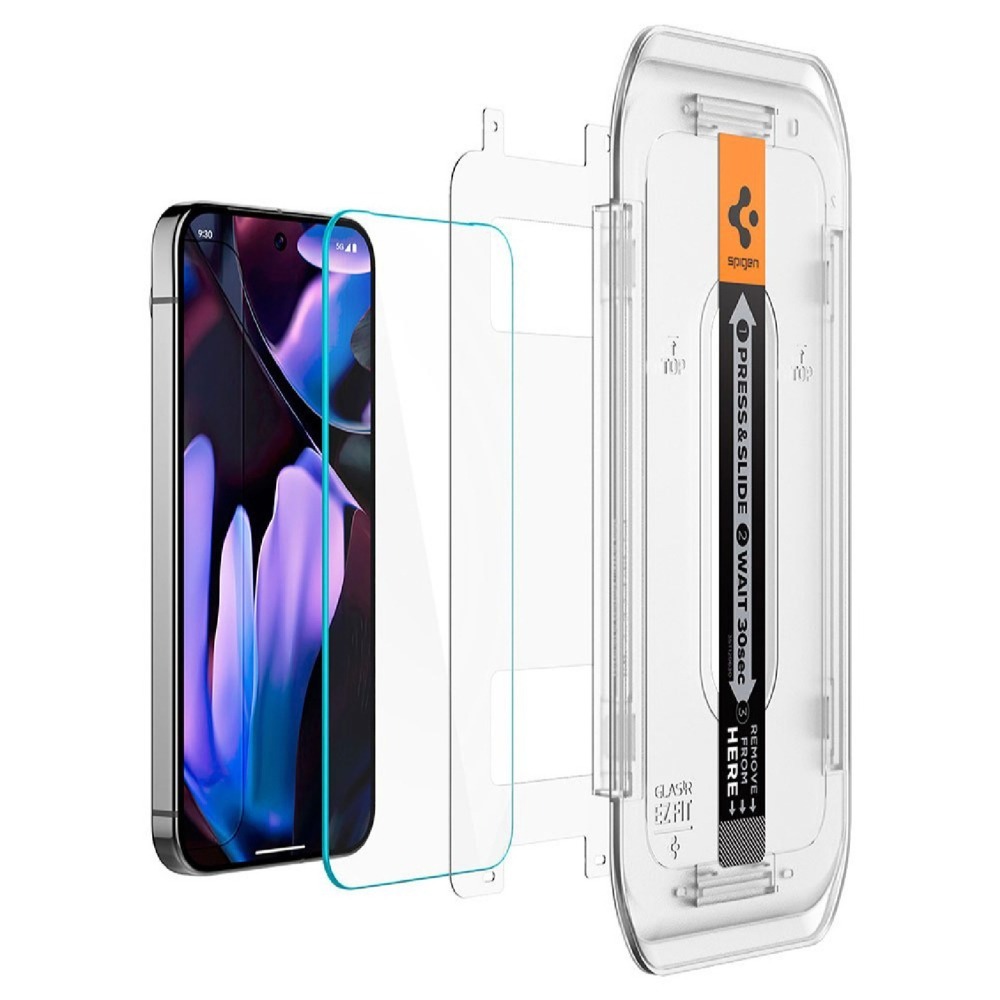 Spigen SGP Glas.Fit 9H 玻璃貼 含快貼板 2入 Google Pixel 9 Pro XL-細節圖3