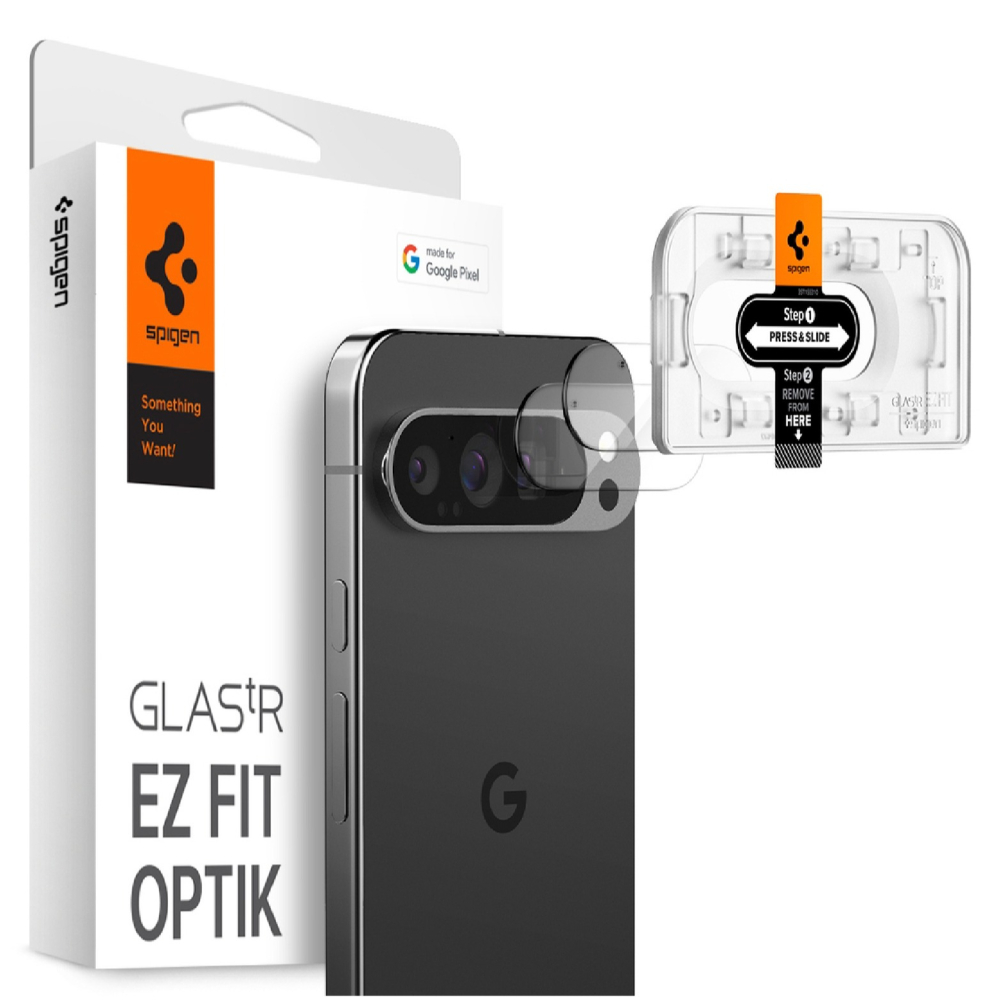 Spigen SGP Glas.tR EZ Fit 鏡頭貼 2入 含快貼板 Google Pixel 9 Pro XL-細節圖2