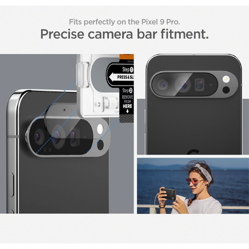 Spigen SGP Glas.tR EZ Fit 鏡頭貼 2入 含快貼板 Google Pixel 9 Pro XL-細節圖9