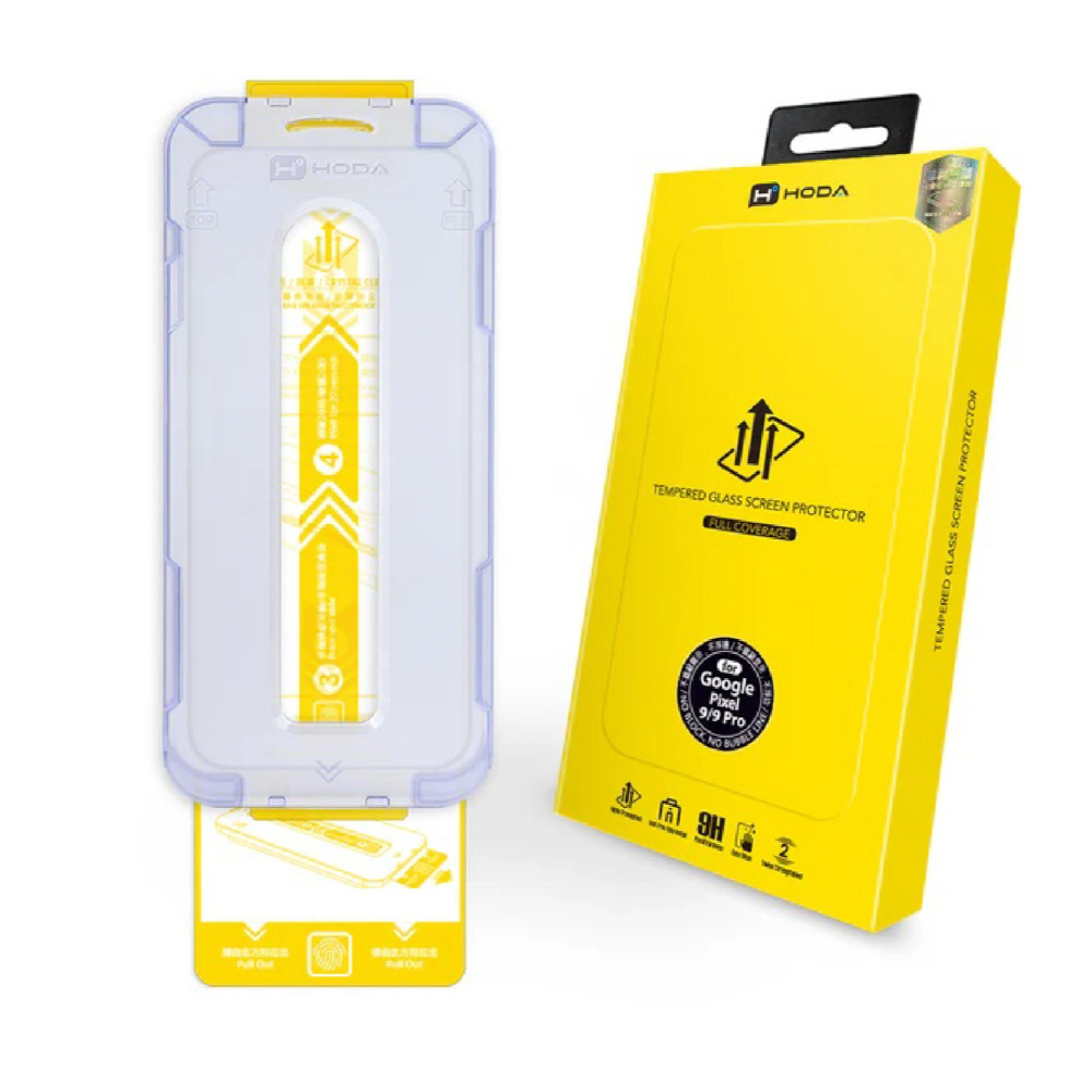 HODA 9H 亮面 玻璃貼 保護貼 太空艙 適 Google Pixel 9 Pro XL-細節圖2