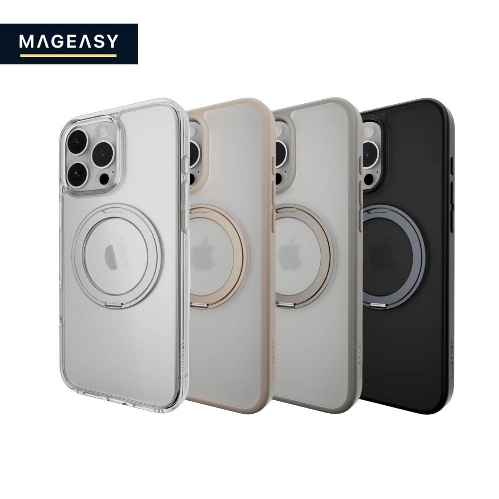 MAGEASY MagStand 360 M 磁吸旋轉支架防摔手機殼-細節圖2